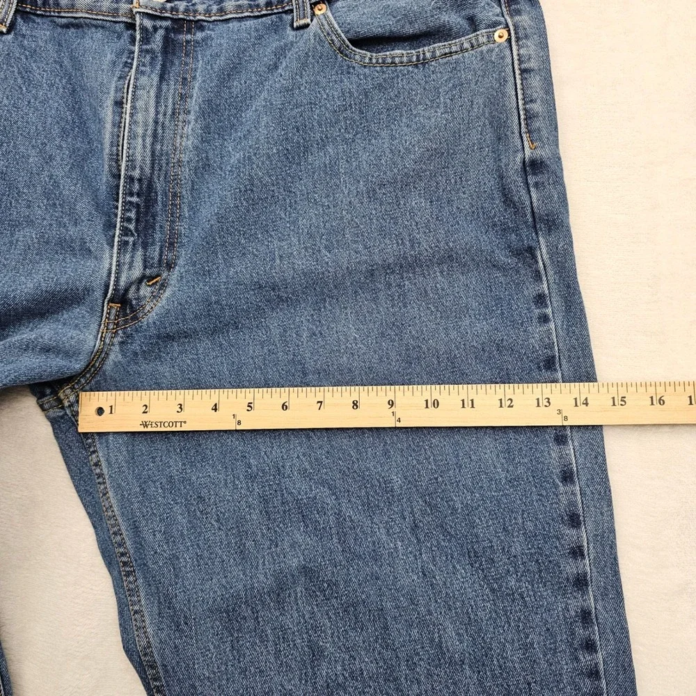 Levi's 550 Relaxed Fit Jeans Mens 44x29 (46x30) Blue Denim Cotton Classic Baggy